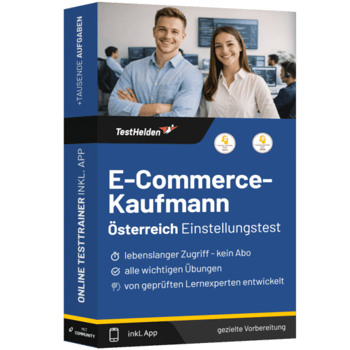 E-Commerce-Kaufmann Ausbildung Österreich Einstellungstest 2026 üben - Online Testtrainer