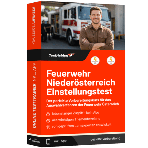 Feuerwehr Niederösterreich Einstellungstest Österreich 2026 üben - Online Testtrainer