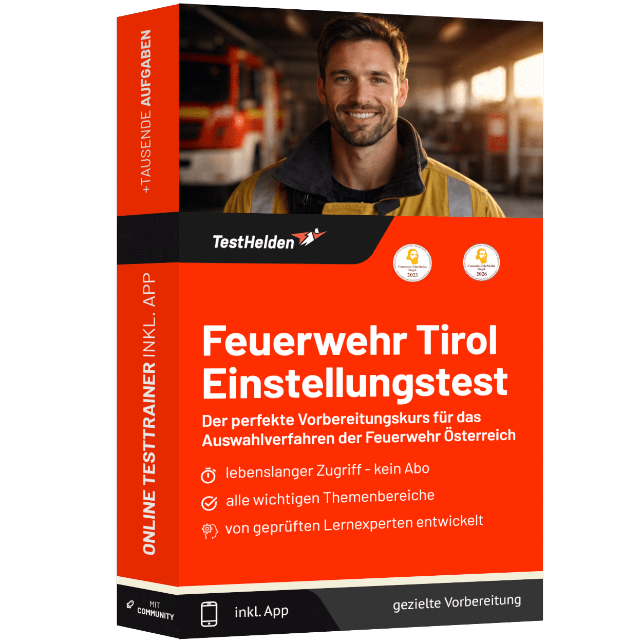 Feuerwehr Tirol Einstellungstest Österreich 2026 üben - Online Testtrainer 1 Feuerwehr Tirol Einstellungstest Österreich 2026 üben - Online Testtrainer