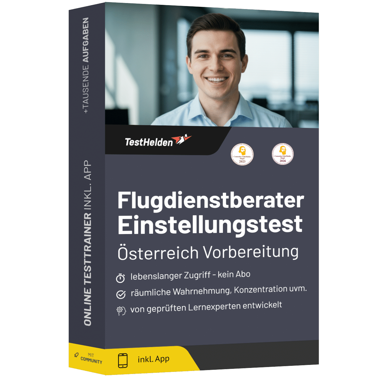 Flugdienstberater Vorbereitung Österreich Einstellungstest 2026 üben - Online Testtrainer 1 Flugdienstberater Vorbereitung Österreich Einstellungstest 2026 üben - Online Testtrainer