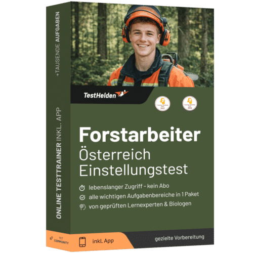 Forstarbeiter Österreich Einstellungstest Vorbereitung 2026 üben - Online Testtrainer