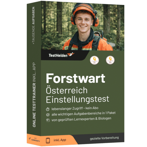 Forstwart Österreich Einstellungstest Vorbereitung 2026 üben - Online Testtrainer