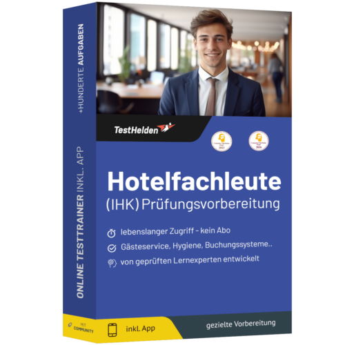 Hotelfachmann Prüfung (IHK) Vorbereitung 2026 üben - Online Testtrainer