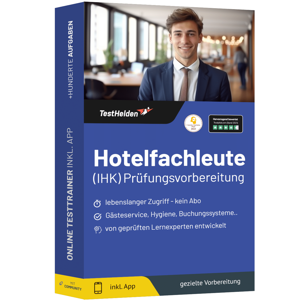 Hotelfachmann Prüfung (IHK) Vorbereitung 2026 üben - Online Testtrainer 1 Hotelfachleute Prüfung IHK