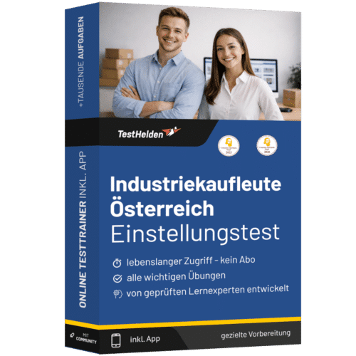 Industriekaufmann Österreich Einstellungstest 2026 üben - Online Testtrainer