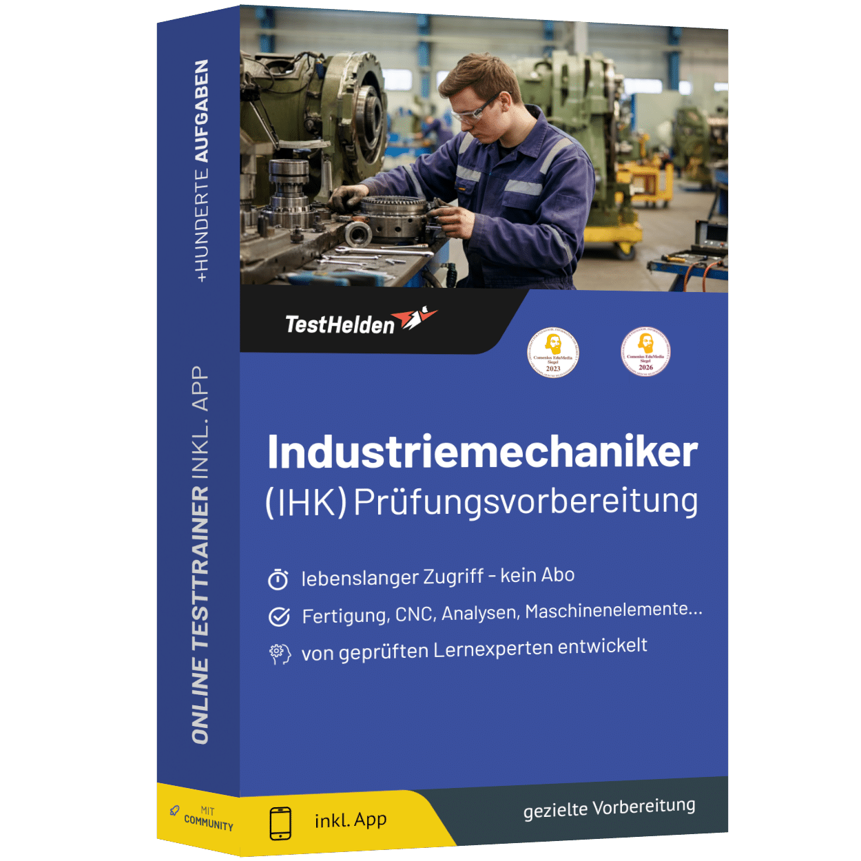 Industriemechaniker Prüfung (IHK) 2026 üben - Online Testtrainer 1 Industriemechaniker Prüfung (IHK) 2026 üben - Online Testtrainer