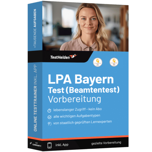 LPA Test Bayern (Beamtentest) 2026 üben - Online Testtrainer