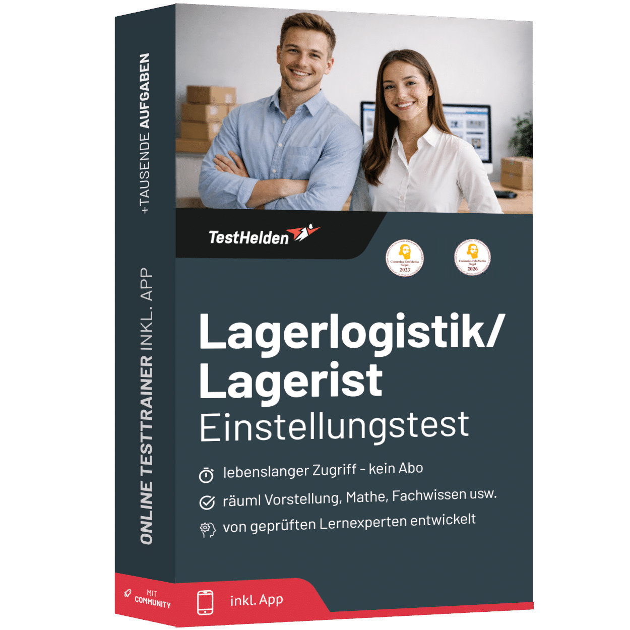 Lagerist Einstellungstest 2026 - Online-Testtrainer 1 Lagerist Einstellungstest 2026 - Online-Testtrainer