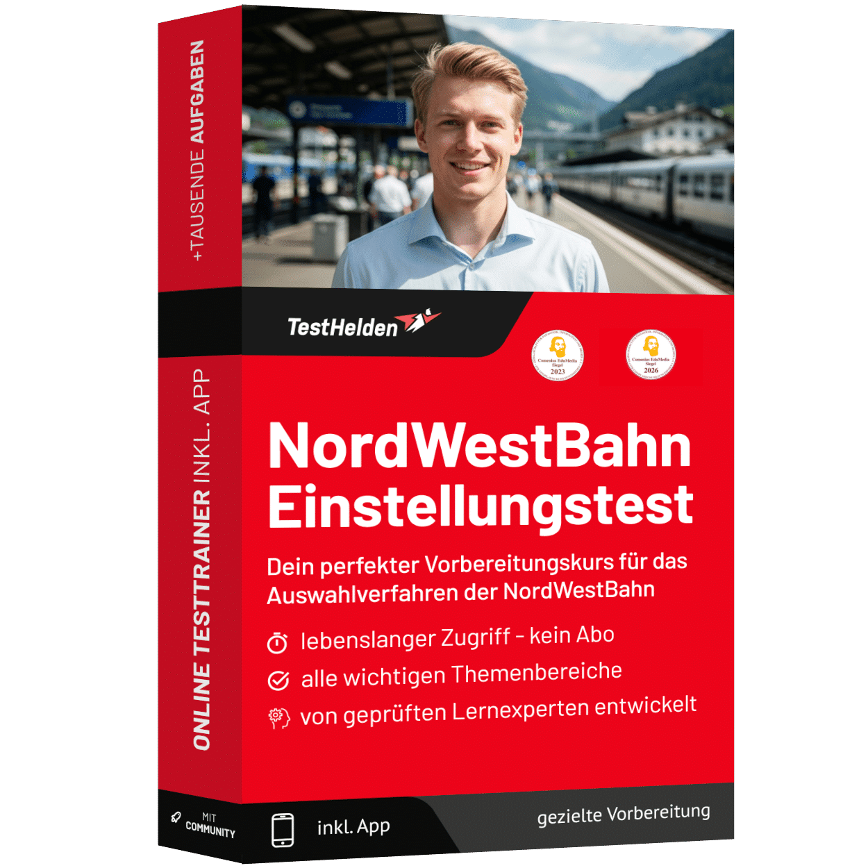 NordWestBahn Einstellungstest 2026 üben - Online Testtrainer 1 NordWestBahn Einstellungstest 2026 üben - Online Testtrainer