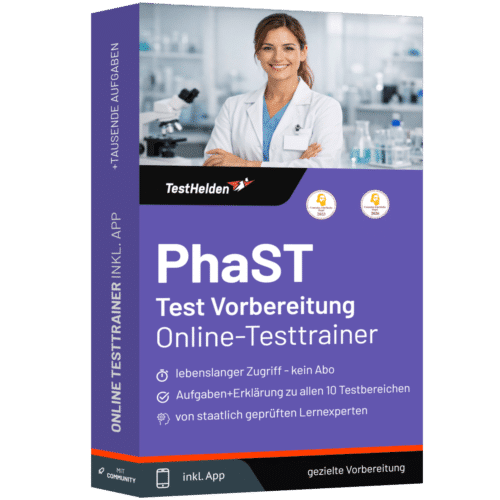 PhaST Test Pharmazie Studium 2026 üben - Online-Testtrainer