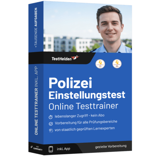 Polizei Einstellungstest 2026 üben - Online Testtrainer