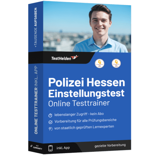 Polizei Hessen Einstellungstest 2026 üben - Online Testtrainer