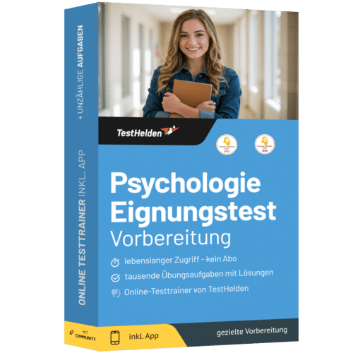 Psychologie Eignungstest 2026 üben - Online Testtrainer