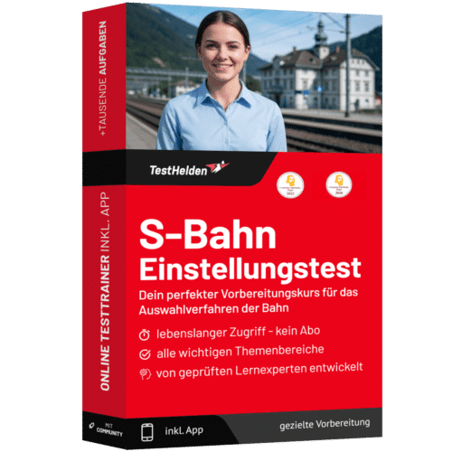 S-Bahn Einstellungstest 2026 üben - Online Testtrainer