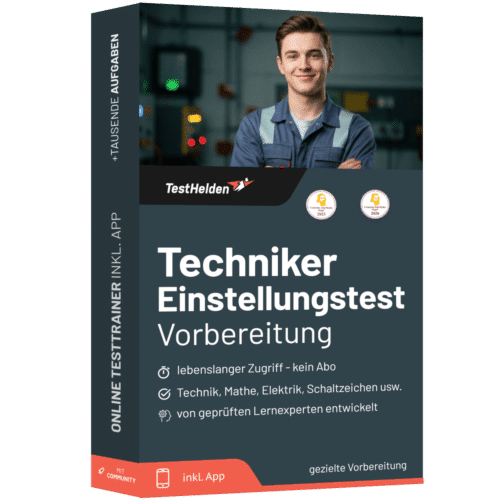 Techniker Einstellungstest 2026 üben - Online Testtrainer