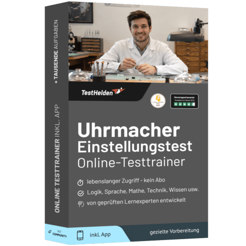 Uhrmacher Einstellungstest