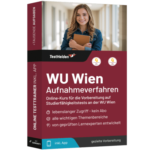 WU Wien Aufnahmetest Vorbereitung 2026 - Online Testtrainer