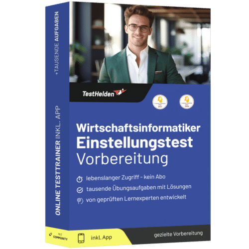 Wirtschaftsinformatiker Einstellungstest 2026 üben - Online Testtrainer