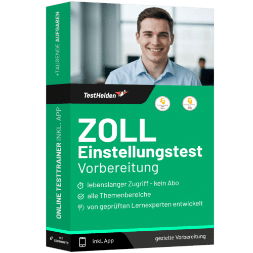 Zoll Einstellungstest 2026 üben - Online Testtrainer