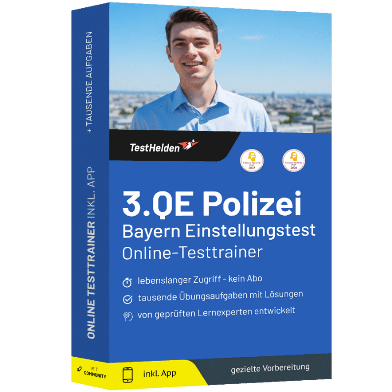 3. Qualifikationsebene Bayern Polizei Einstellungstest 2026 üben - Online Testtrainer 1 3. Qualifikationsebene Bayern Polizei Einstellungstest 2026 üben - Online Testtrainer