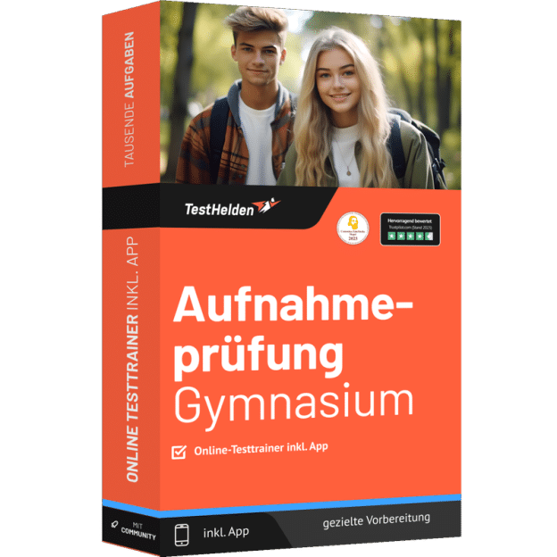 Aufnahmeprüfung Gymnasium 2025 üben Online Testtrainer