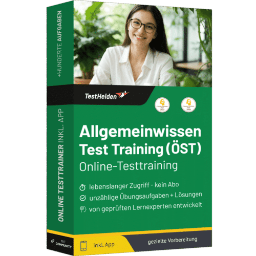 Allgemeinwissen Österreich Einstellungstest 2026 üben - Online Testtrainer