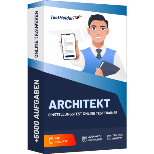 Architekt Einstellungstest Online Testtrainer cover print