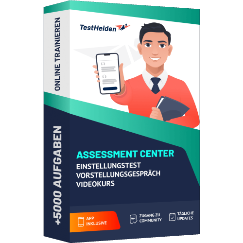 Assessment Center Einstellungstest Vorstellungsgespraech Videokurs cover print