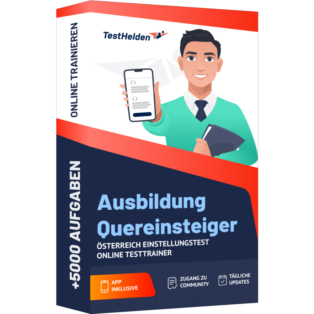 Ausbildung Quereinsteiger Österreich Einstellungstest 2025 üben Online Testtrainer