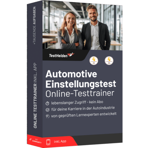 Automotive Einstellungstest 2026 üben - Online Testtrainer