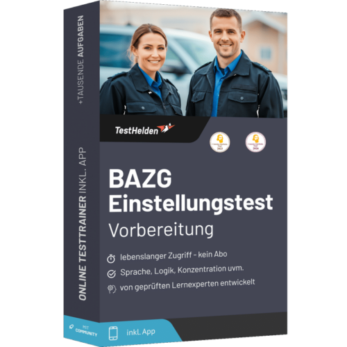 BAZG Einstellungstest Vorbereitung 2026 - Online Testtrainer