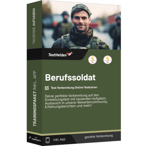 Berufssoldat Test Vorbereitung 2026 üben - Online Testtrainer
