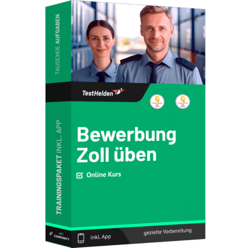 Bewerbung Zoll 2026 üben - Online Kurs