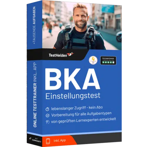 BKA Einstelllungstest Vorbereitung Online Testtrainer