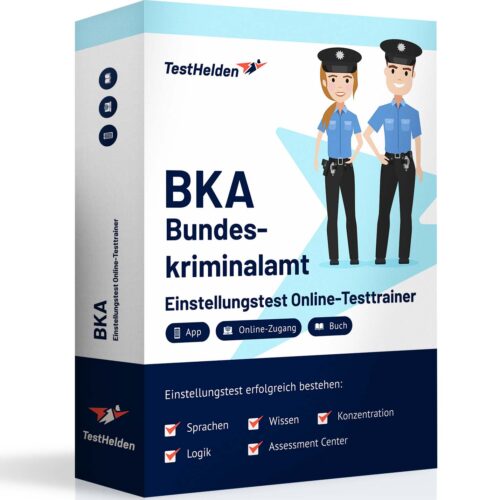 BKA Bundeskriminalamt Einstellungstest Online Testtrainer TestHelden