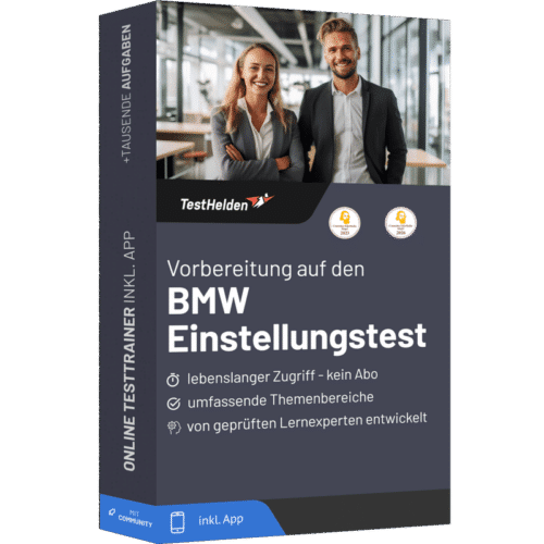 BMW Einstellungstest 2026 üben (ELIGO Test) - Online Testtrainer