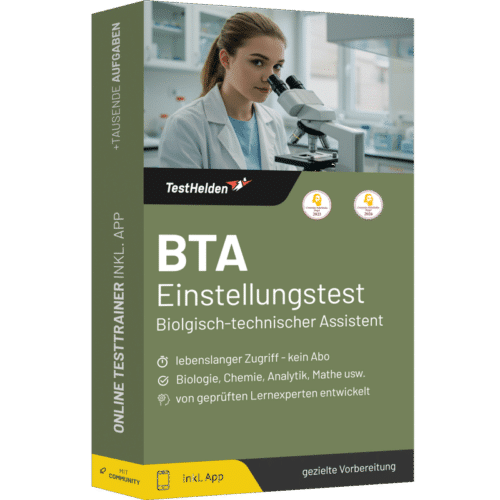BTA Einstellungstest Biologisch-technischer Assistent 2026 üben - Online Testtrainer