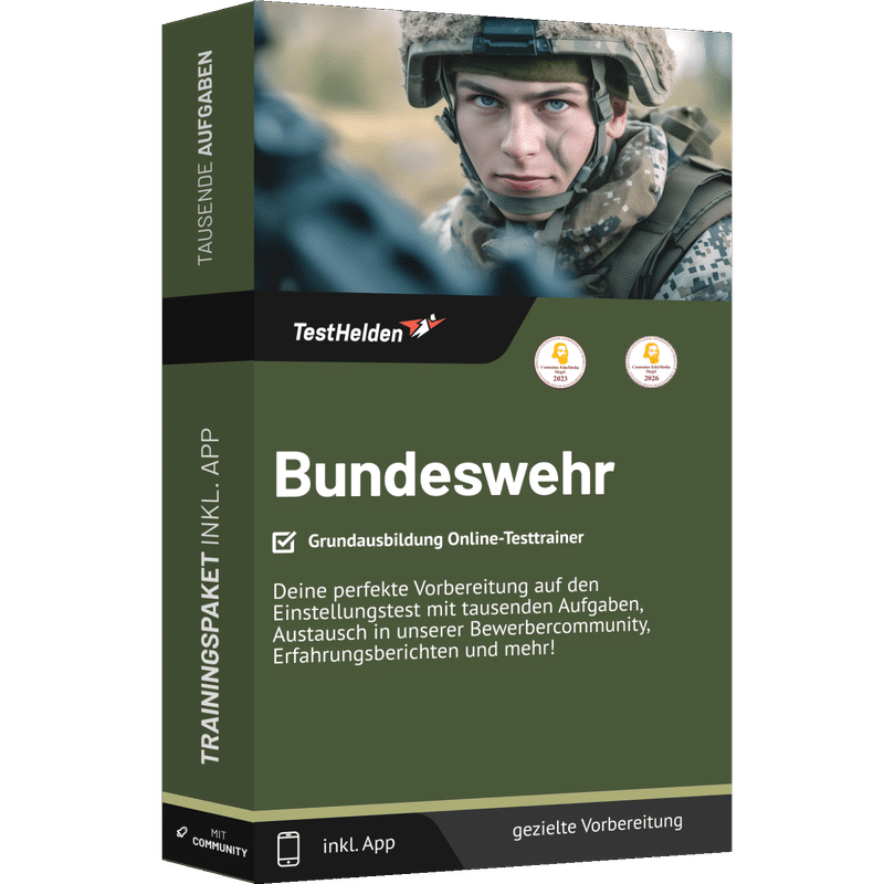 Bundeswehr Grundausbildung 2026 üben - Online-Testtrainer 1 Bundeswehr Grundausbildung 2026 üben - Online-Testtrainer