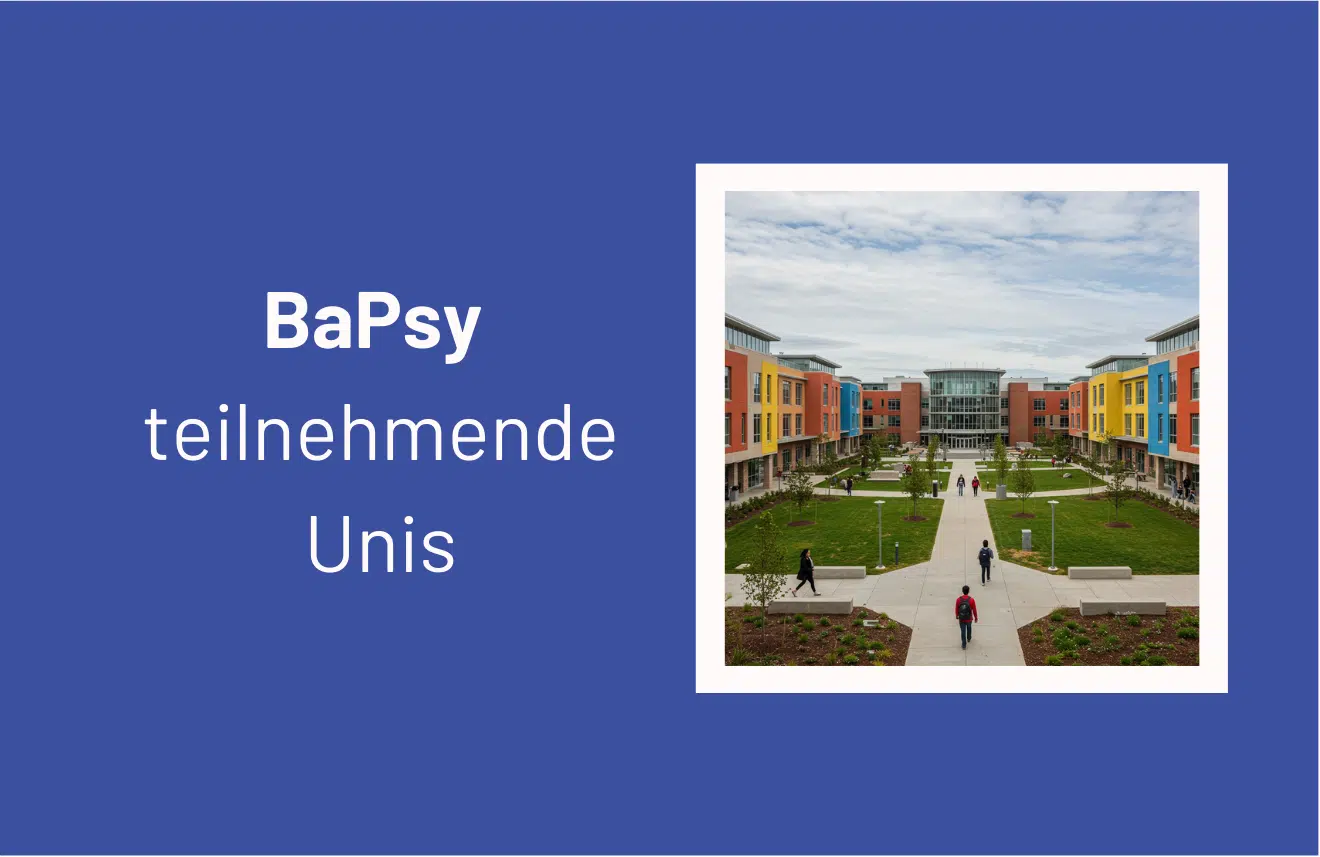 BaPsy teilnehmende Unis