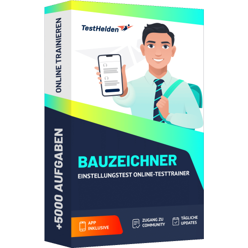 Bauzeichner Einstellungstest Online Testtrainer cover print