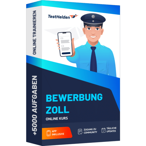 Bewerbung Zoll Online Kurs cover print