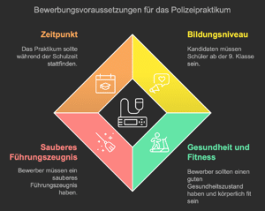 Bewerbung für ein Praktikum bei der Polizei Voraussetzungen