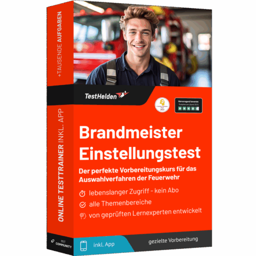Brandmeister Einstellungstest Vorbereitung