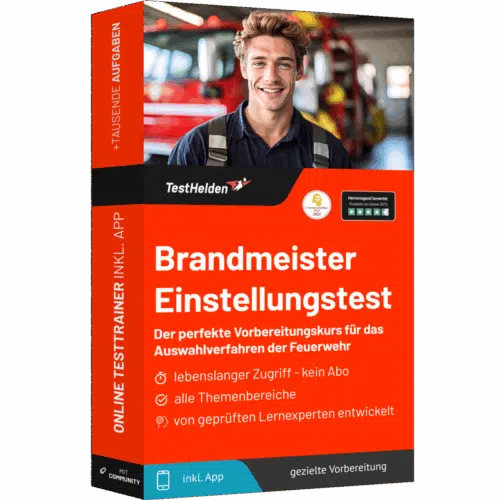 Brandmeister Einstellungstest Vorbereitung