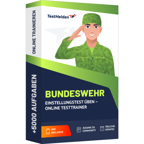 Bundeswehr Einstellungstest ueben – Online Testtrainer cover print