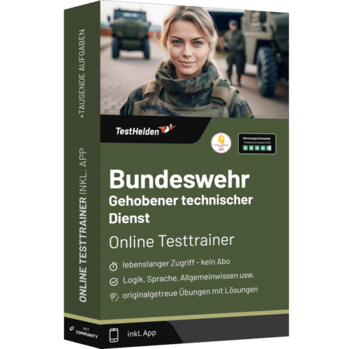 Bundeswehr Gehobener technischer Dienst Einstellungstest
