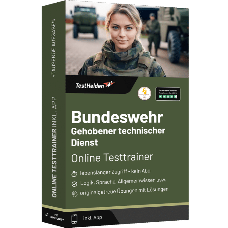 Bundeswehr Gehobener technischer Dienst Einstellungstest