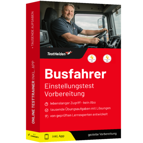 Busfahrer Einstellungstest 2026 üben - Online Testtrainer