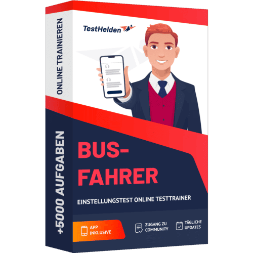 Busfahrer Einstellungstest Online Testtrainer cover print