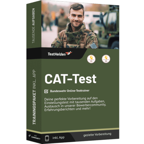 CAT Test Bundeswehr 2026 üben - Online Testtrainer